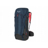 Turistický batoh Salewa Trek Mate v 50 L +5 L 41-60 L odtiene šedej (Dámsky batoh Salewa Trek Mate 50+5 v tmavom džínsovke)