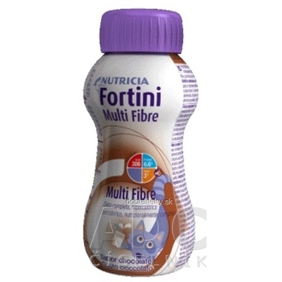 Fortini Multi Fibre pre deti výživa s čokoládovou príchuťou 1x200 ml