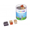 Heyda Dřevěná razítka - FARMA - 15 ks + barva