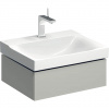 Geberit Xeno 2 - Skrinka pod umývadlo 600 mm, zásuvka s LED svietidlom, sivobéžová 500.505.00.1