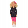 BÁBIKA CHODIACA ZA RUKOU JULKA VEĽKÁ 80 cm DLHÉ BLOND VLASY SMILY PLAY