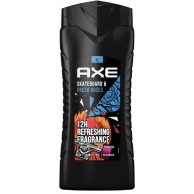 AXE Skateboard & Fresh Roses sprchovací gél pánsky 400 ml, Skateboard