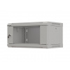 LANBERG RACKOVÁ SKŘÍŇ 19'' NÁSTĚNNÁ 4U/540X350 (FLAT PACK) S PROSKLENÝMI DVEŘMI ŠEDÁ