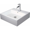 Duravit Vero Air umývadlo 50x47 cm obdĺžnik klasické umývadlo-umývadlo na nábytok biela 2350500028