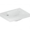 Geberit iCon Light Umývátko otvor pro baterii vlevo, KeraTect, 38 cm, 501.831.00.2