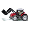 Siku Blister Massey Ferguson s p ným nakladačom červená 1:87