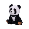 Mikro trading Panda plyšová - 25 cm - sedící
