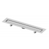Tece Sprchový žlab Drainline 80 cm nerez lesk pro nalepení dlažby 650800
