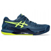 Pánska obuv Asics Gel-Resolution 9 Clay - mako blue/safety yellow - Žltý, Modrý (40)