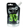 Izink 3D Reliéfna pasta cactus, perleťová svetlo zelená, 80 ml