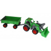 Wader Traktor s lyžicou a vlečkou