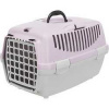 Transportný box CAPRI I, XS: 32x31x48cm (max. 6kg) - svetlo šedá/svetlá lila