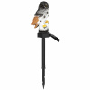 Solárna Lampa Sova Sivá Vodotesná 1 Kus do Záhrady - 42 cm - SL1113
