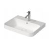 Duravit Happy D.2 Plus - Umývadlo na dosku, 60x46 cm, s prepadom, s otvorom na batériu, biela 2360600000