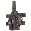 Pištoľové púzdro na nohu, pravé, flecktarn (M.F.H.)
