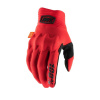 100% COGNITO D3O Gloves Red/Black - M