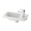 Ravak Chrome umývadlo 40x22 cm obdĺžnik umývadlo na nábytok biela XJGP1100000