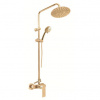 RAV Slezák Sprchový systém s batériou, lesklá zlatá NL182.5/7Z