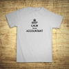 Keep calm, I´m an accountant, Barva Bílá, Velikost M Bezvatriko.cz 108175