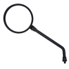 Universal Mirror Set Black Round 8mm (RHS Reverse Thread) Pair (MRU061) MRU061