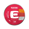 EXTOL PREMIUM kotúč diamantový rezný celoobvodový - mokré rezanie, O 230x22, 2x2, 8mm 108735