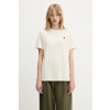 Tričko Fjallraven Hemp Blend T-shirt dámsky, béžová farba, F14600163