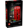 LEGO® | Červená londýnska telefónna búdka - Ideas LEGO 21347