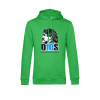 Superfutbal Mikina s kapucňou D10S, zelená Veľkosť: S