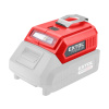 EXTOL PREMIUM nabíjačka aku pre USB zariadenie, so svetlom, SHARE20V, bez batérie, 5V/2A 8891896