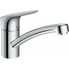 Hansgrohe Dřezová baterie Logis M31 s otočným raménkem chrom 71830000
