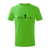 EKG golf úder - Tričko detské bavlnené - 104-110cm / 3-4 roky ( Apple Green )