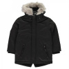 Firetrap Parka Jacket Boys Black 13 Years
