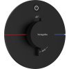 Hansgrohe ShowerSelect Comfort S, termostat pod omietku pre 1 spotrebič, čierna matná, HAN-15553670
