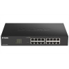 D-Link DGS-1100-16V2 sieťový prepínač Riadený L2 Gigabit Ethernet (10/100/1000) Čierna (DGS-1100-16V2)