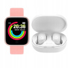 Unisex hodinky - Smartwatch Watch-ružové biele (Unisex hodinky - Smartwatch Watch-ružové biele)