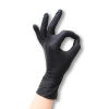 Mercator Medical Nitrylex Black Nitrilové rukavice čierne 100 ks