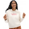 dámska mikina VANS FLYING V FT BOXY PO HOODIE Oatmeal Heather/Mesa Rose M