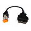 Diagnostický adaptér obd2 na 4pin pre Harley Davidson motocykel motor
