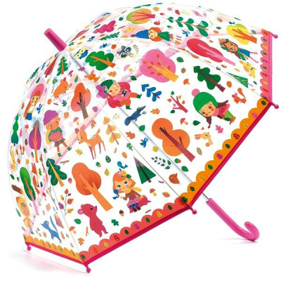 Djeco Krásny dizajnový dáždnik – Les 3070900047068