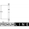 MAHLE Sušárna, klimatizace BEHR *** PREMIUM LINE *** AD 284 000P
