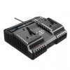 Duálna rýchlonabíjačka DEDRA, 20V, 240W, 2x4.5A; DED7039V