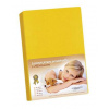 Bellatex plachta jersey s elastanom sytá žltá 180x200