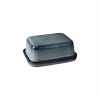 Villeroy & Boch Kameninová dóza na maslo Lave gris, 14,7 x 11,7 cm 10-4259-1800