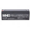 Baterie MHPower MS2.3-12 VRLA AGM 12V/2,3Ah, F1