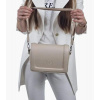 Štýlová béžová crossbody kabelka Grosso 25x18x10 (Štýlová béžová crossbody kabelka Grosso 25x18x10)
