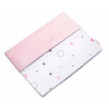 Deka Baby Nellys 75 x 100 cm, biela, srdce