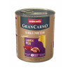 Animonda GranCarno Single Protein, Supreme čisté jahňacie, konzerva pre psy 800 g