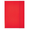 Doska s gumičkou, 15 mm, kartón, A4, ESSELTE Economy, červená