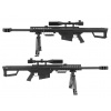 Snow Wolf Airsoft sniper M82 CQB BARRETT (SW-02CQB-A), puškohľad + dvojnožka - č