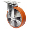 Transportné polyuretánové koliesko 80x20 mm otočná kladka